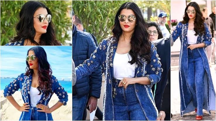 AISHWARYA RAI DENIM LOOK FROM CANNES 2019!